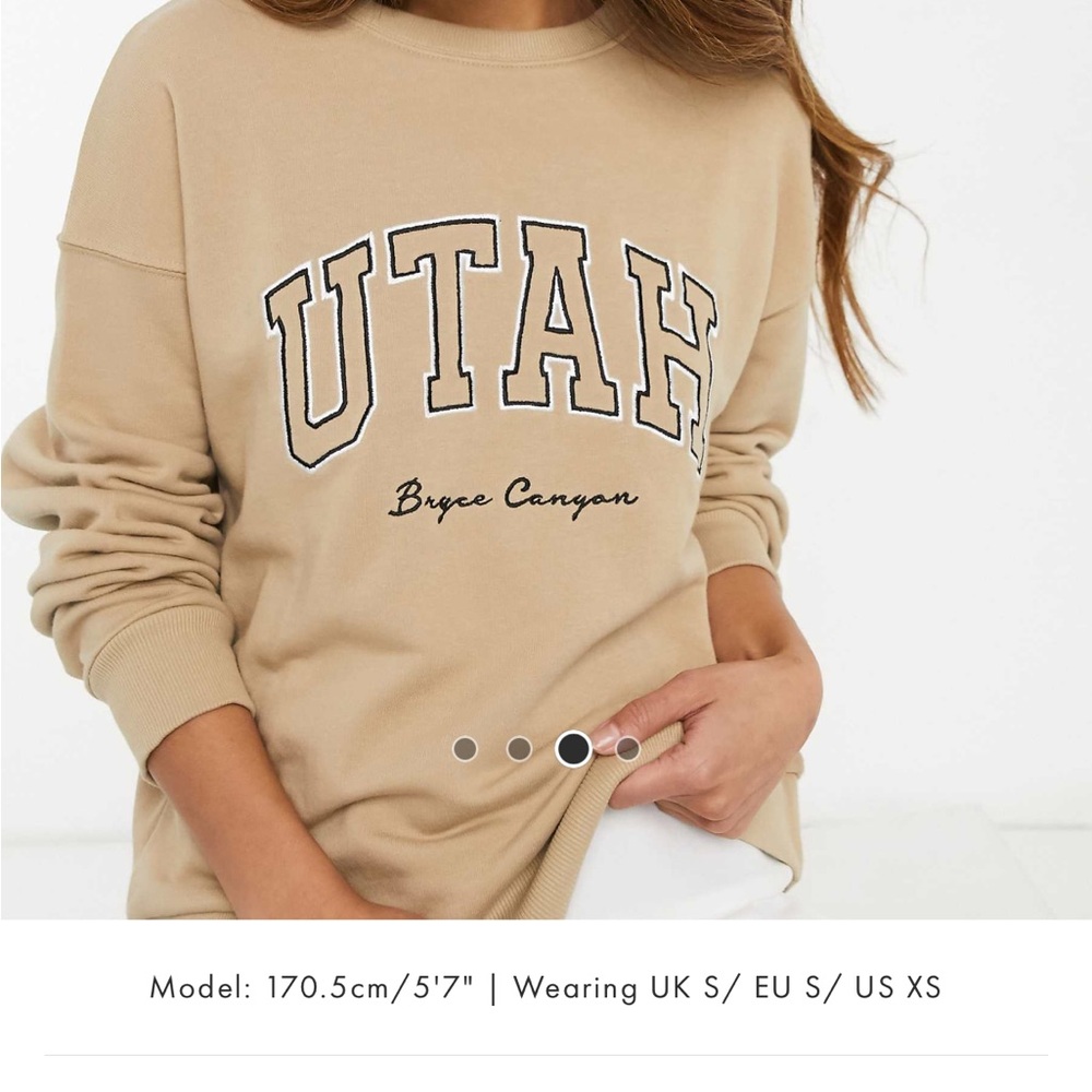 Beige Utah Sweatshirt